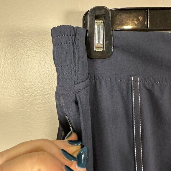 Athleta Chelsea Utility Jogger Womens Size 12 Navy Blue High Rise Cargo Pant - Picture 4 of 12